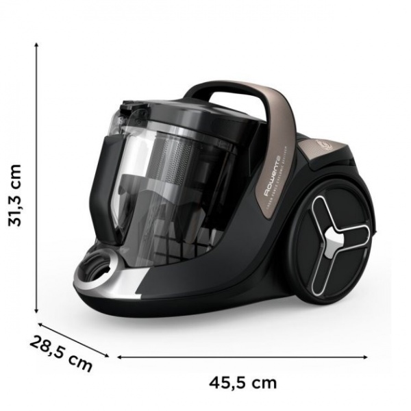 Пылесос Rowenta Green Force Cyclonic RO7C89EA black 