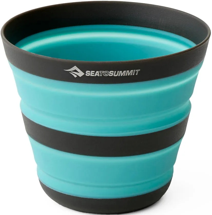 Кухоль Sea To Summit 101 мм 0,355 л FRONTIER UL COLLAPSIBLE CUP Aqua Sea Blue — фото 1
