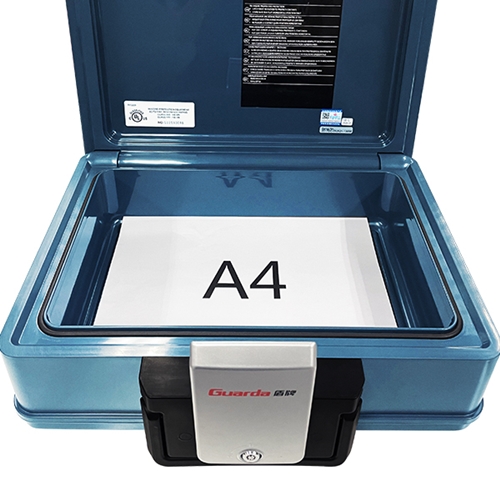 Сейф портативный Guarda 2017D, огне и водостойкий