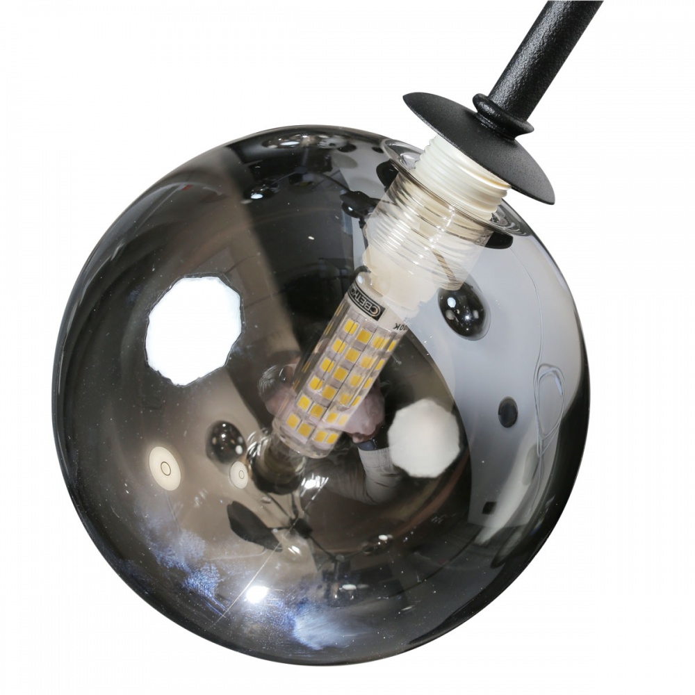 Люстра LIGHT SET Malva 6xG9 черный