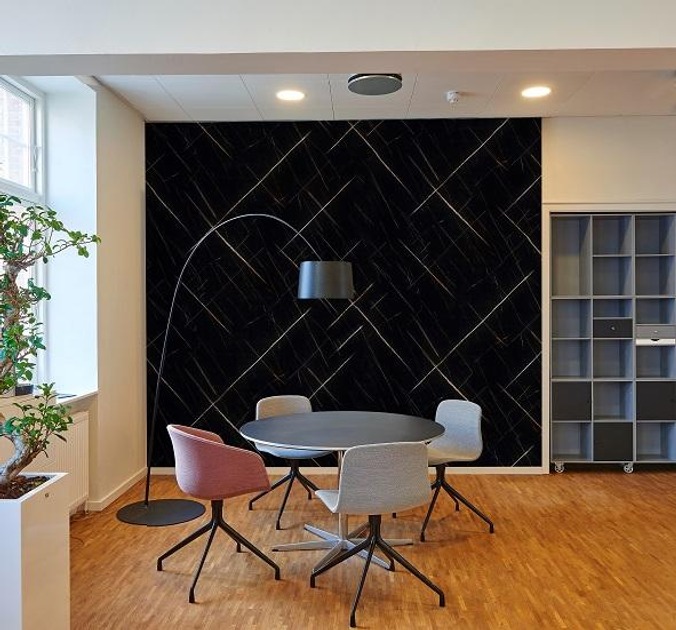 3D-панель с ПВХ Armada 2800x1220x3 мрамор черный ARM 280-10