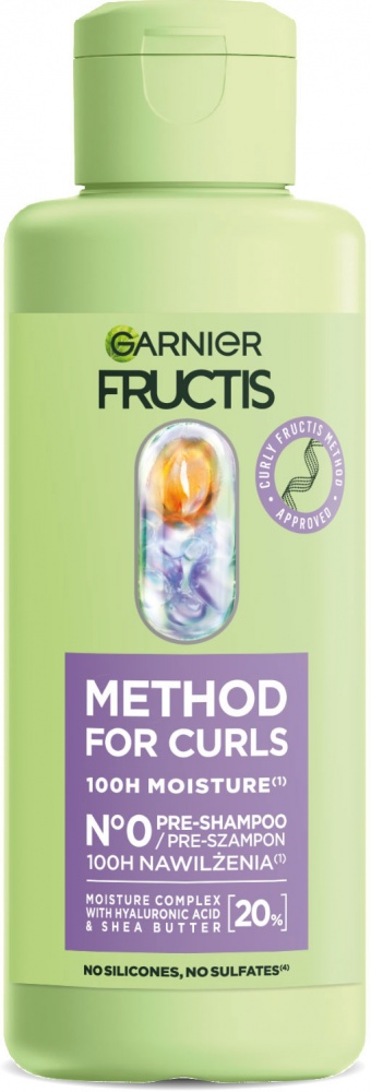 Пре-шампунь Garnier Fructis для зволоження хвилястого та кучерявого волосся Method for curls 200 мл