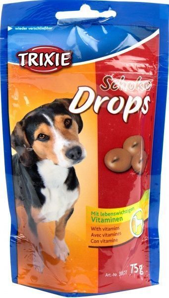 Витамины TRIXIE Drops Шоколад 75 г 31611
