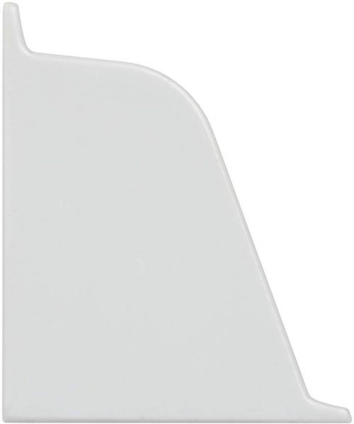 Заглушка левая REHAU 118 Rauwalon 35x29x29 мм светло-серый