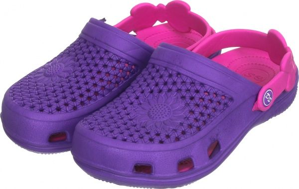 Сабо DreamStan Крокс р.3839 фиолетовый-малина