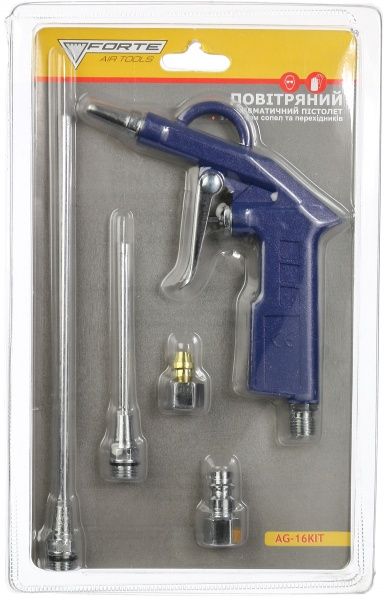 Пневмопістолет продувальний Forte AG-16KIT