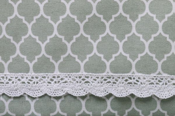 Скатерть Агата Вензель 120x134 см верде La Nuit 