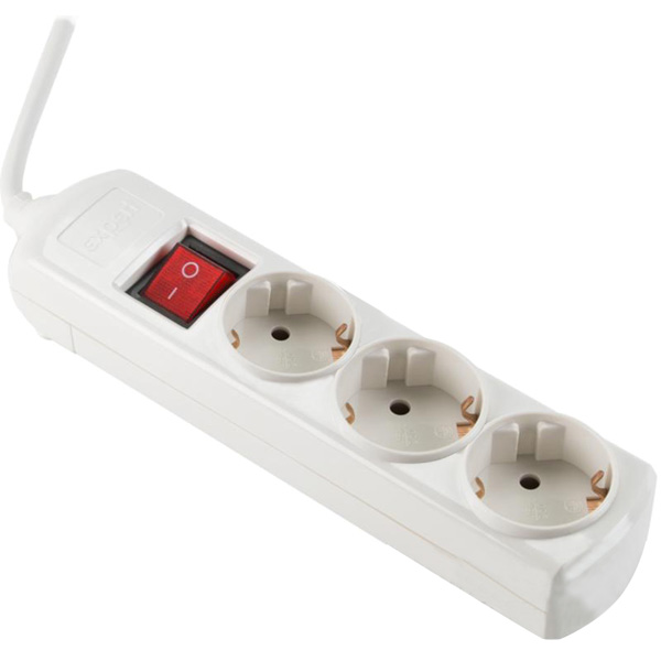 Удлинитель Expert Exx-S3-Sw-5e-3x1.0.0 5 м с заземлением