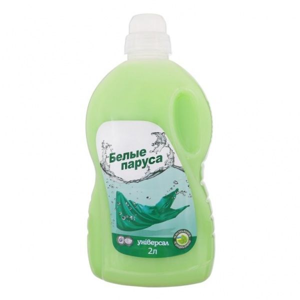 Гель для прання для машинного та ручного прання Белые паруса Універсал 2 л 