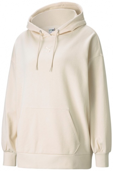 Худи Puma Classics Oversized Hoodie 53041299 р. L белый