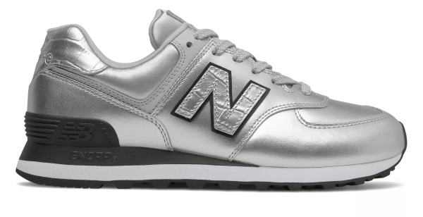 Кроссовки New Balance WL574PN2 р.US 8 серебристый