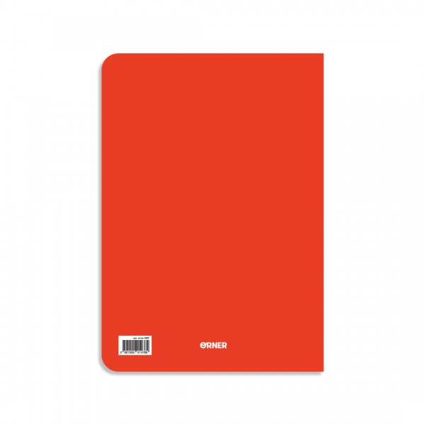 Блокнот Work червоний Orner