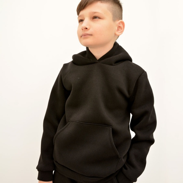 Бомбер для мальчика Blanka р.146 черный 110068 