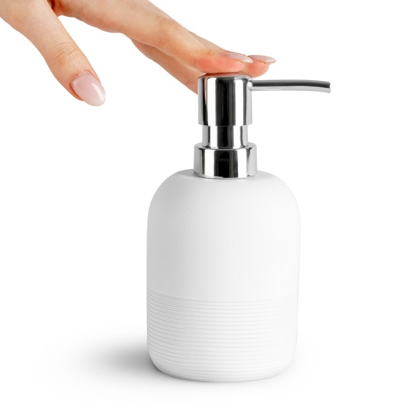 Дозатор для жидкого мыла MVM Boston BA-04 WHITE