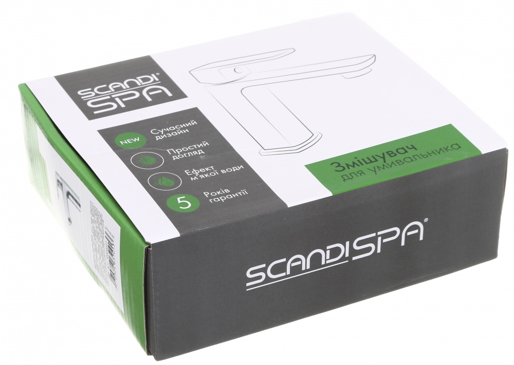 Змішувач для умивальника ScandiSPA Focus