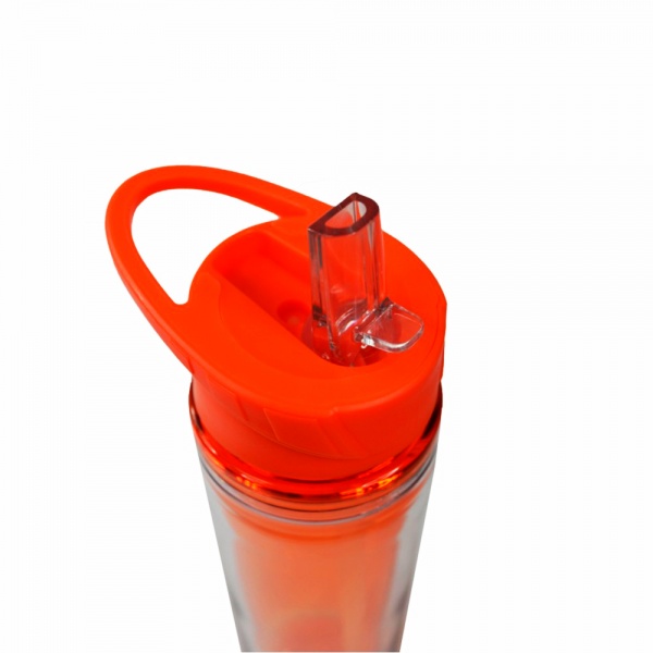 Бутылка Liquid 620 мл оранжевый Line Art