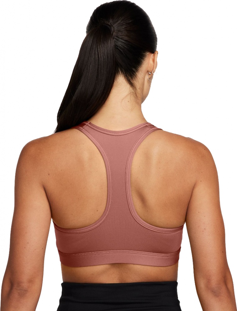 Бра Nike W NK SWSH MED SPT BRA DX6821-634 р.M рожевий