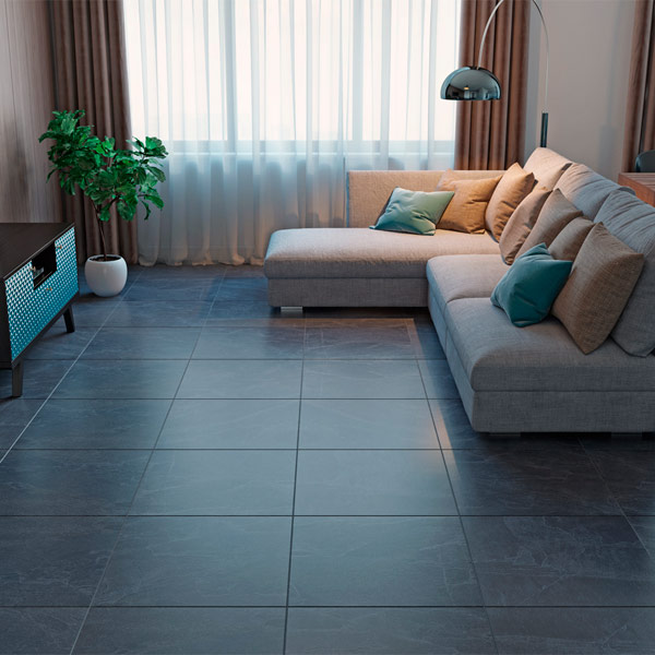 Грес Zeus Ceramica Slate Black ZRXST9R 600х600 мм