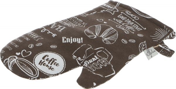 Прихватка-варежка Brown Breakfast коричневый Прованс 