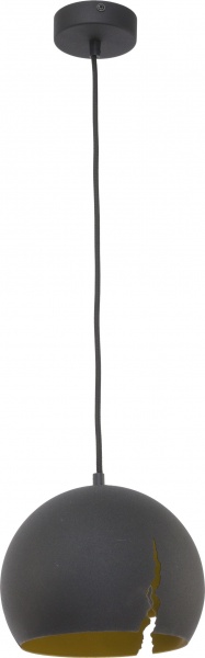 Підвіс TK Lighting Shot 1x60 Вт E27 чорний/золото 2492 