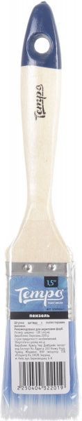 Пензель Tempo щетина з поліестру 35 мм 1 1/2