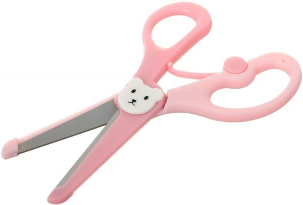 Ножиці дитячі Космос рожеві