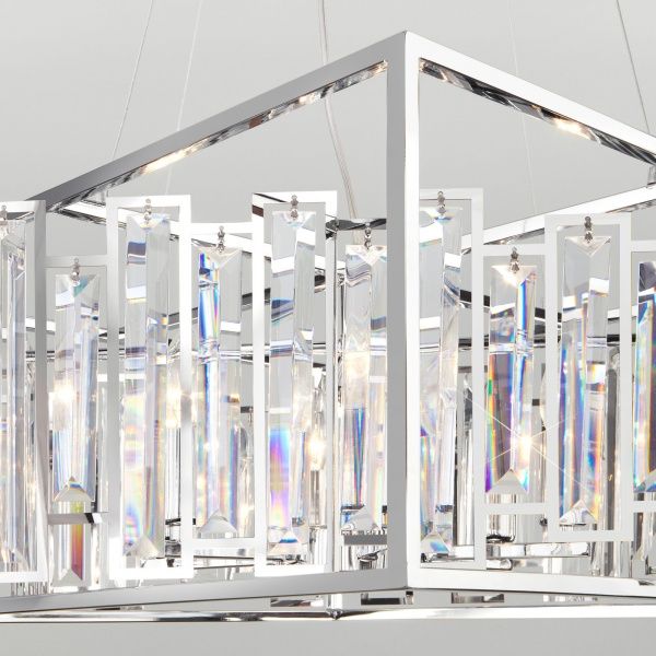 Люстра підвісна Strotskis Cella 312/6 6x60 Вт E14 хром 312/6 (хром) 