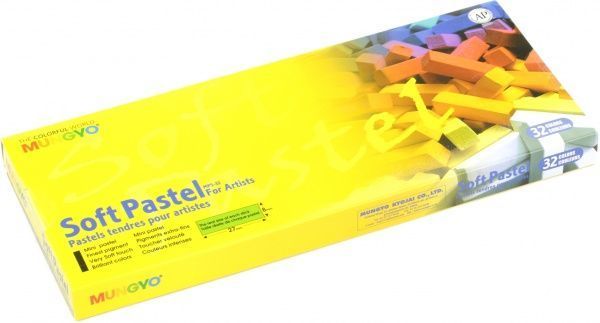 Пастель суха професійна 1/2 м'яка Mungyo 94100671 32 кольорів