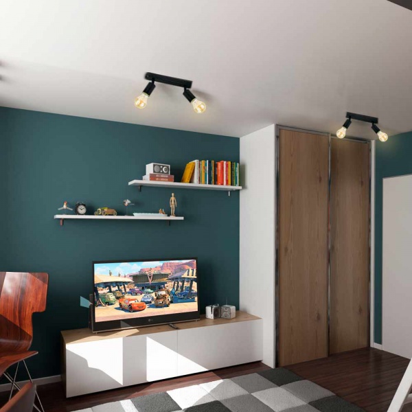 Спот Vio Concept LoMotive VC101-2 2x35 Вт E27 черный 