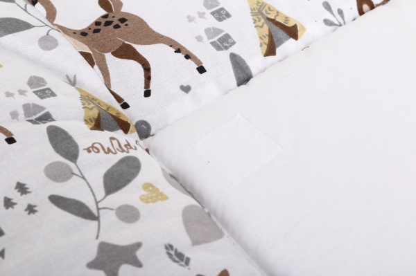 Сповивальний матрацик Forest animals beige (426.19) Baby Veres 72x80 см
