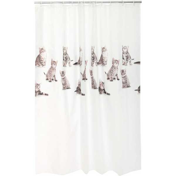 Штора для душа Bacchetta Kitten Grigio 07