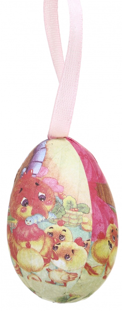 Украшение пасхальное Яйца 4х6 см в ассортименте B106-B1WX