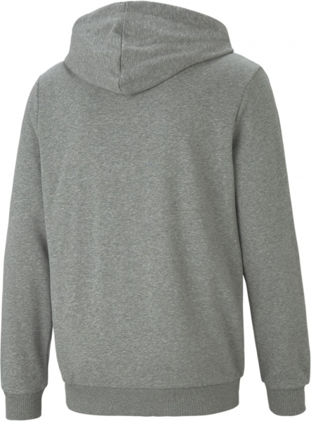 Джемпер Puma ESS SMALL LOGO FZ HOODIE TR MEDIUM GRAY 58670403 р.S сірий