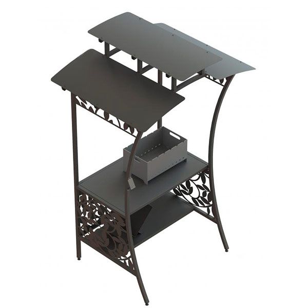 Мангал з дахом SHMG