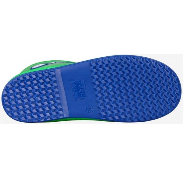 Сапоги Coqui 8509 Lime/Roya 8509 Lime/Roya р. 32 зелено-синий