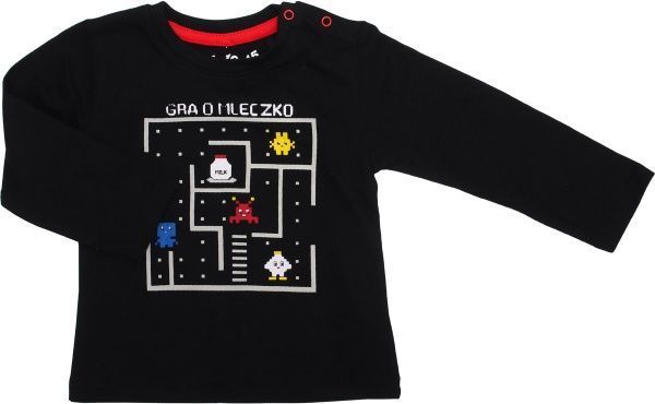 Футболка для девочек 5.10.15. 5H3901 р.74 черный 