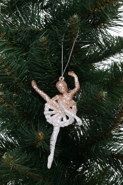 Подвеска пластиковая Global Treasure Балерина хрупкая 13 см в ассортименте M1701009-16H6/3