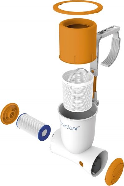 Фильтр-насос для бассейна Bestway подвесной со скиммером 58469