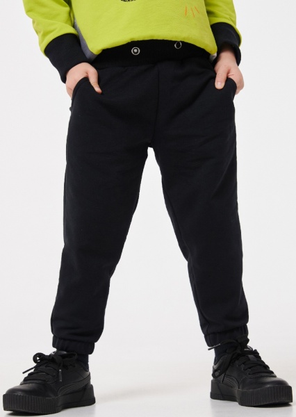 Штаны для мальчиков Smil 115517 р.110 черный 