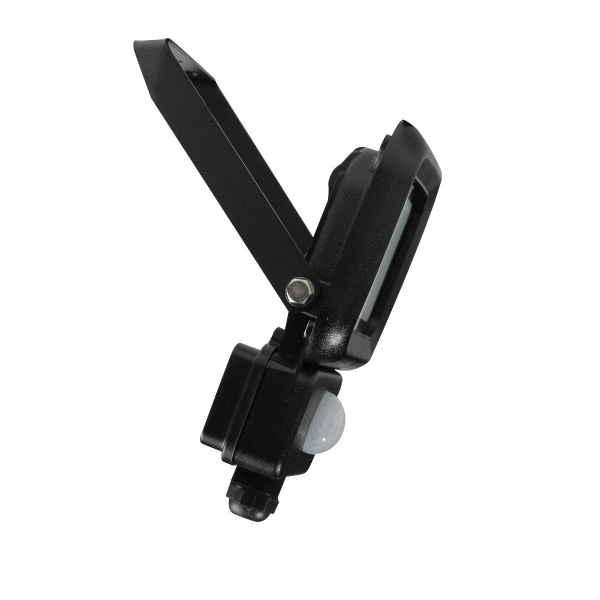 Прожектор з датчиком руху LED CONCEPT FL-LC 10 Вт IP65 чорний 