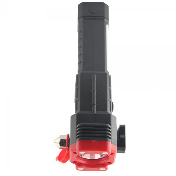 Фонарь рабочий Quantum QM-FL1034 Hummer 3W LED+COB с функцией Power Bank черный