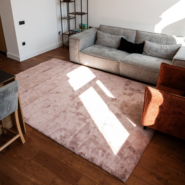 Коврик Dariana Rabbit Melange 204x300 см pink 