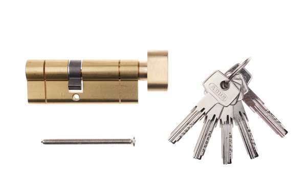Цилиндр Abus KD6PS 50x40 ключ-вороток 90 мм латунь
