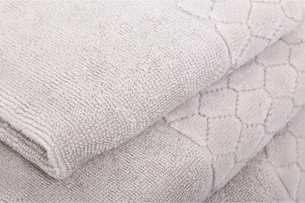 Рушник махровий VELOUR CELLS 33x50 см бежевий La Nuit