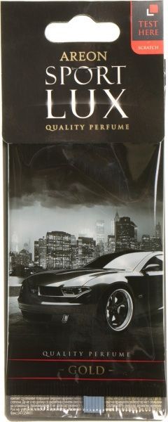 Ароматизатор на дзеркало  АРЕОН sport lux gold