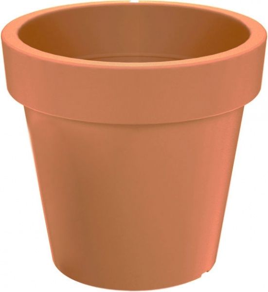 Горщик пластиковий Prosperplast Lofly круглий 3,4л теракот (70711-624) 