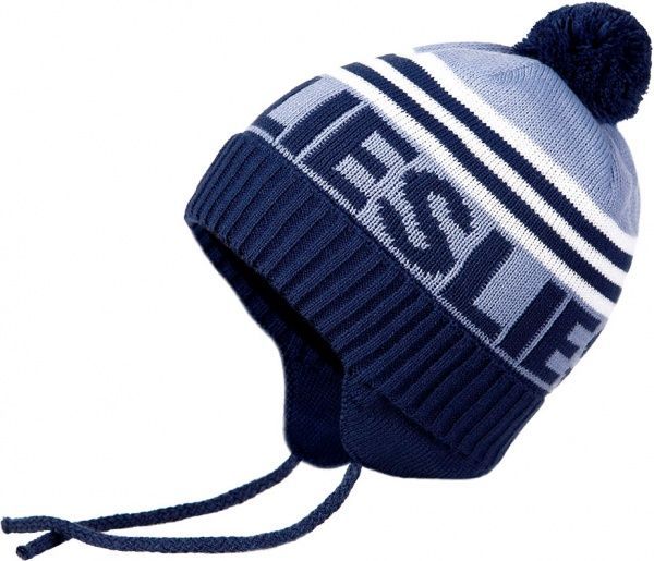 Шапка ESLI р.48-50 синій із блакитним 17С-9СП 