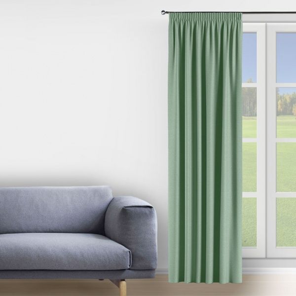 Штора Fusion Dimout 200х265 м'ятний Decora textile