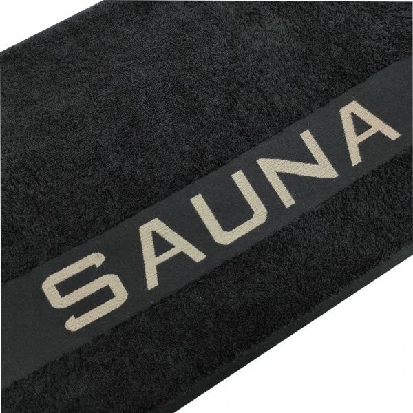 Рушник Sauna 70x140 см сірий Simi 