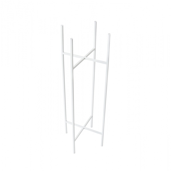 Підставка для квітів Vitan Монстера d 250 мм 27х27x750 см білий 